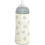 Suavinex Poetry - Plastic Baby Bottle with SX Pro Silicone Nipple, Light Blue, 360 ml