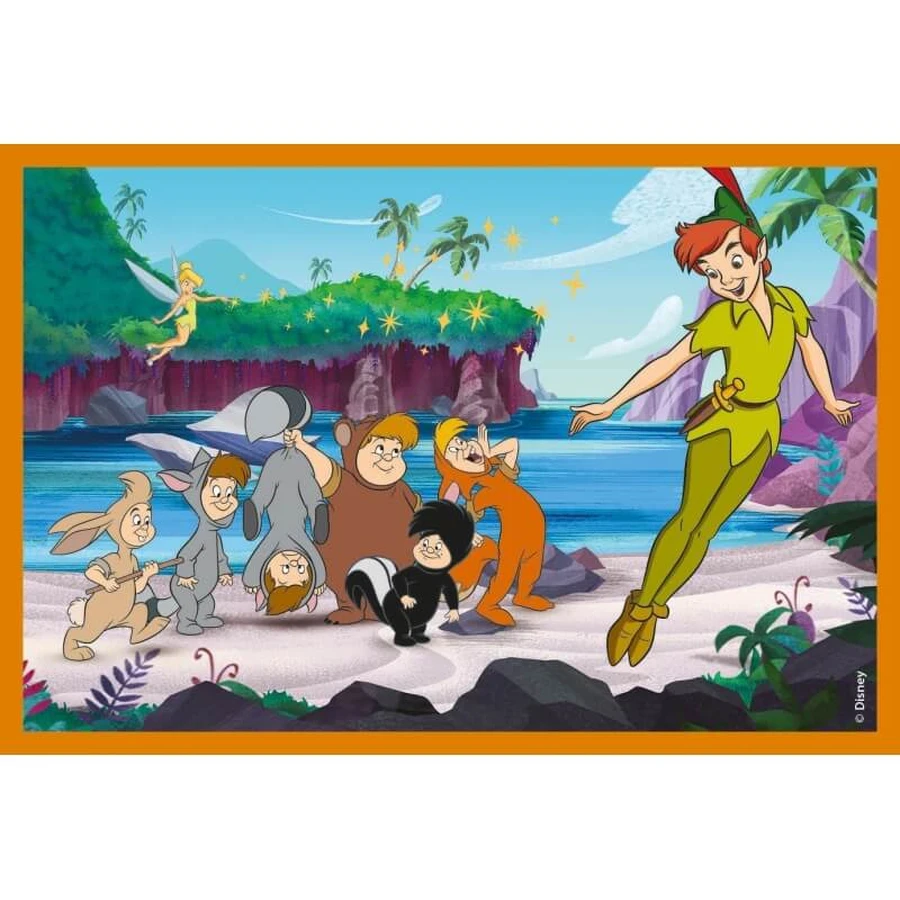 Clementoni Disney Classics – 6-teilige Puzzles für Kinder ab 2 Jahren