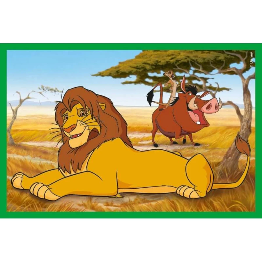 Clementoni Disney Classics – 6-teilige Puzzles für Kinder ab 2 Jahren