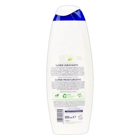 Vidal Super Moisturizing – Super feuchtigkeitsspendendes Duschgel, 500 ml