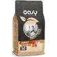 Oasy para perros adultos, sin cereales, tamaño mediano-grande, con cordero - Alimento completo para perros adultos (tamaño mediano-grande), 12 kg