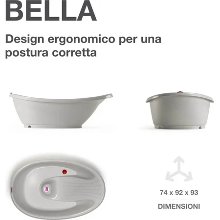 Okbaby Bella - Gray Baby Bath Tub