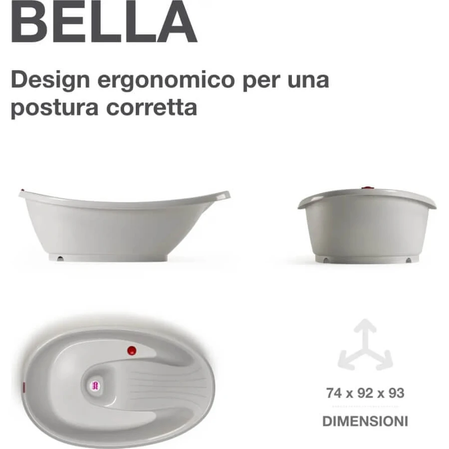 Okbaby Bella - Gray Baby Bath Tub