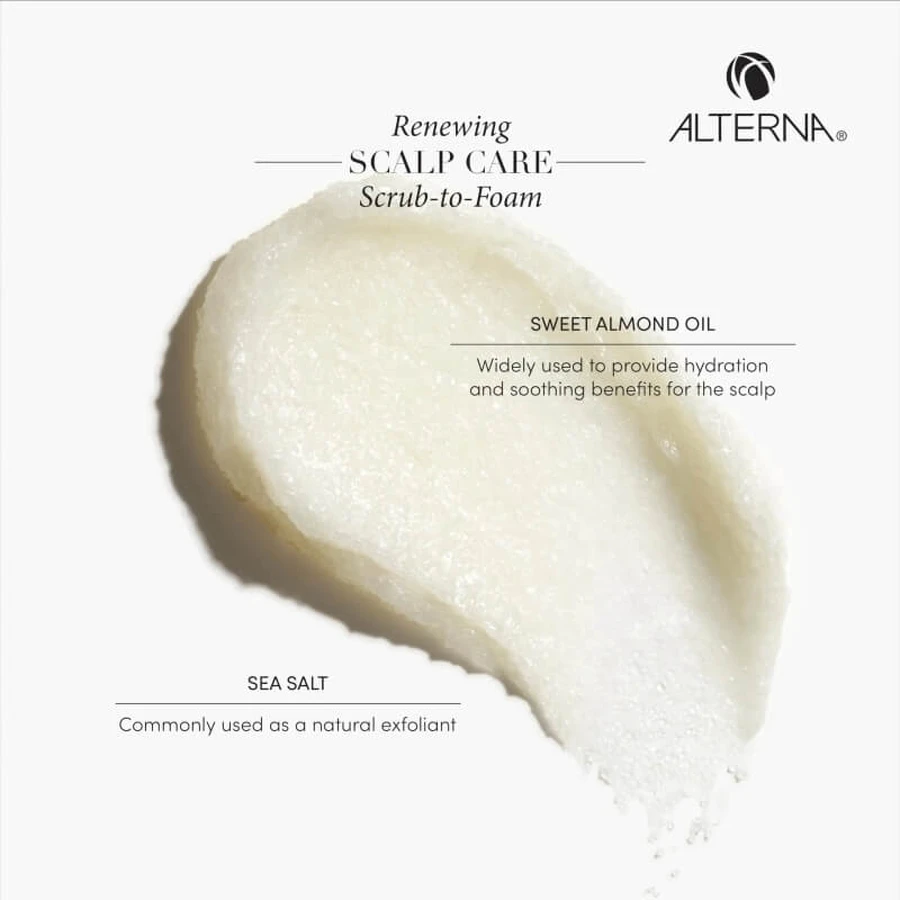 Alterna Renewing Scalp Care Scrub to Foam - Moisturizing Hair Scrub 177 ml