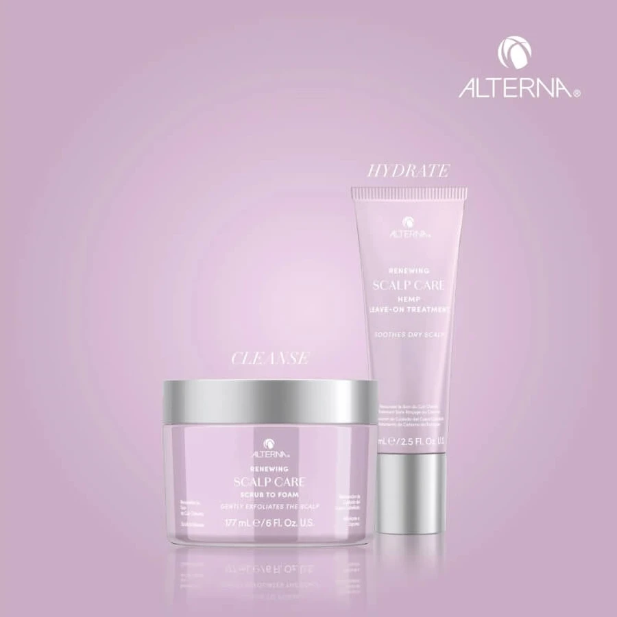 Alterna Renewing Scalp Care Scrub to Foam - Moisturizing Hair Scrub 177 ml