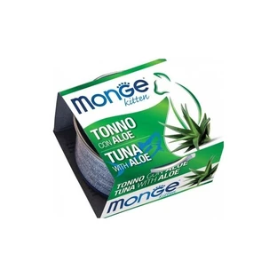 Monge Fruits Kitten Tonijn en Aloë - Natvoer voor katten, 80 g