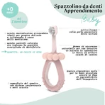 Set de higiene bucal «My First» de Suavinex: set de 3 piezas para niños de 0 a 6 años, rosa empolvado, 50 ml