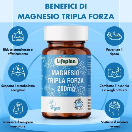 Triple-Strength Magnesium, 60 Tablets - Mineral Supplement