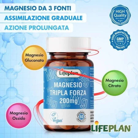 Triple-Strength Magnesium, 60 Tablets - Mineral Supplement