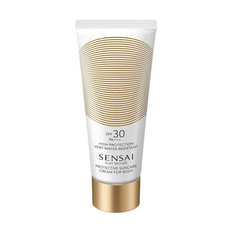 Kanebo Sensai Silky Bronze, crème solaire résistante à l'eau pour le corps, SPF 30, haute protection, 150 ml