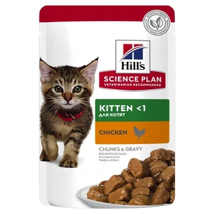 Hill's Kitten – Nassfutter für Kätzchen mit Huhn, 85 g