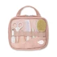 Nuvita-verzorgingsset voor baby's – 9 accessoires met opbergzakje, vanaf 0 maanden, roze