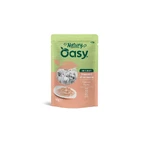 Oasy Wet Cat Natury Soft Jelly Salmon Bites - Complementary Food for Adult Cats, 70 g