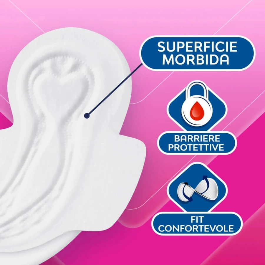 Nuvenia Thin+ with Wings - 16 pads for normal flow