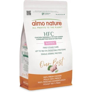 Almo Nature HFC Our Best Kitten Chicken – Alleinfuttermittel für Kätzchen, 1,2 kg