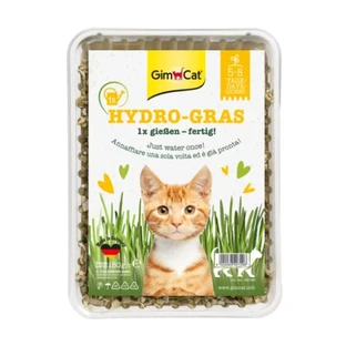 Gimborn Gimcat Hydro Gras - Kattengras om haarballen uit te braken, 150 g