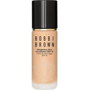 Base de maquillaje «Weightless Skin» de Bobbi Brown - Base de maquillaje mate con SPF 15 - Natural