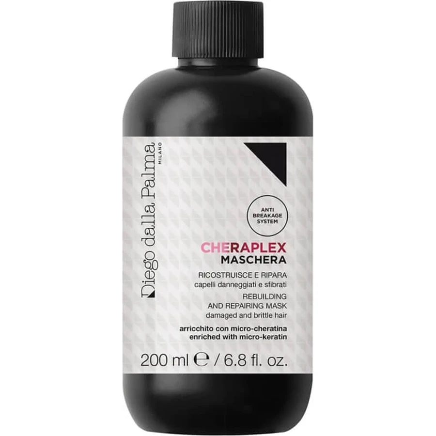 Diego dalla Palma Cheraplex-masker – Herstelt en verzorgt beschadigd en broos haar, 200 ml