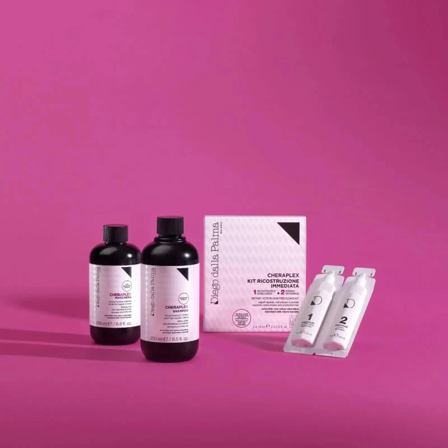 Diego dalla Palma Cheraplex-masker – Herstelt en verzorgt beschadigd en broos haar, 200 ml