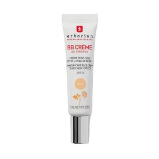 Erborian Ginseng BB Cream - Korean Tinted Moisturizer SPF 20, 15 ml - Nude