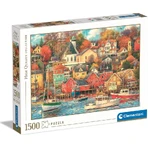 Clementoni High Quality Collection – 1.500-teiliges Puzzle „Good Times Harbor“
