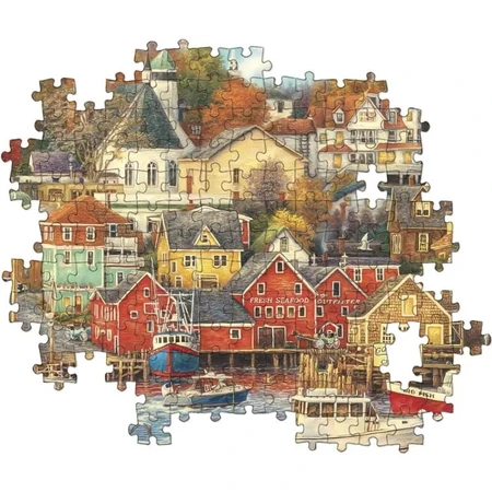 Clementoni High Quality Collection – 1.500-teiliges Puzzle „Good Times Harbor“