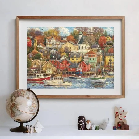 Clementoni High Quality Collection – 1.500-teiliges Puzzle „Good Times Harbor“