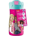 Maped Barbie - Bouteille d'eau anti-fuites en acier inoxydable de 430 ml avec paille
