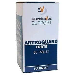 Eurekavet Support Artroguard Forte - Aliment complémentaire pour la santé articulaire des chiens et des chats, 80 comprimés