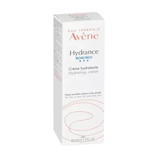 Hydrance Riche Moisturizing Cream for Dry and Very Dry Skin, 40 ml, Avene