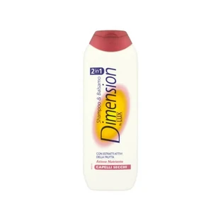 Dimension By lux 2 en 1 - Champú y acondicionador para cabello seco, 250 ml