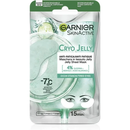 Garnier Skinactive Cryo Jelly - Masque anti-fatigue pour les yeux à effet rafraîchissant
