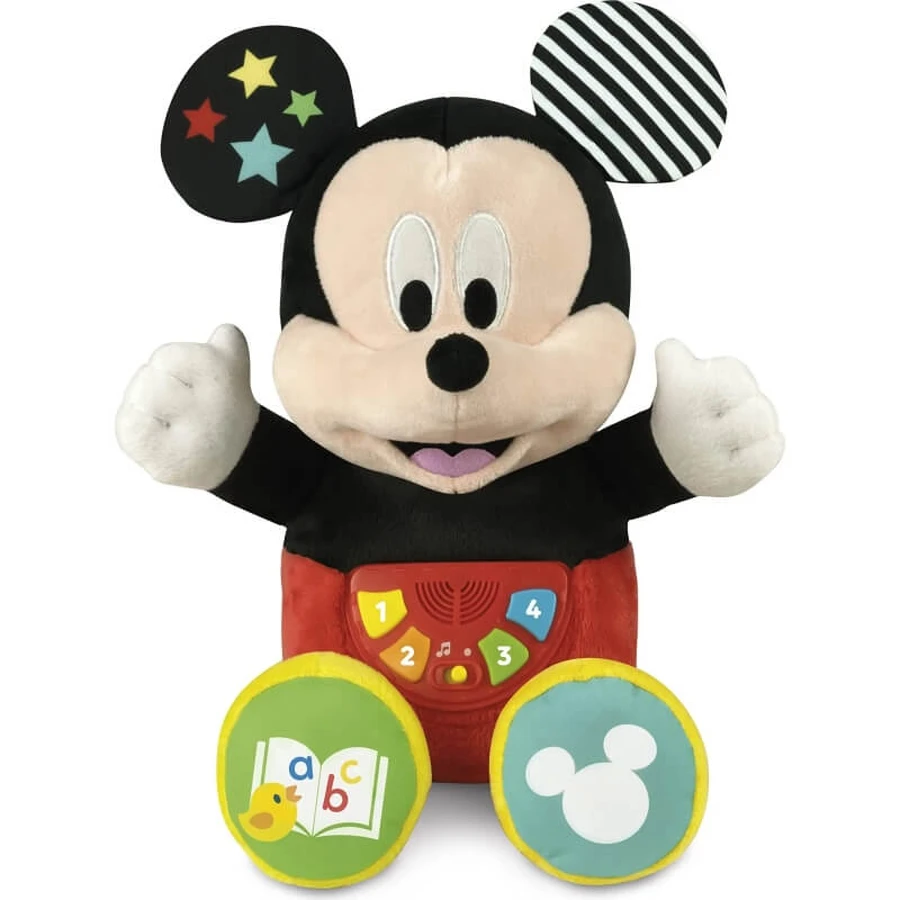 Clementoni Baby Mickey First Stories: peluches para el desarrollo temprano