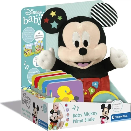 Clementoni Baby Mickey First Stories: peluches para el desarrollo temprano