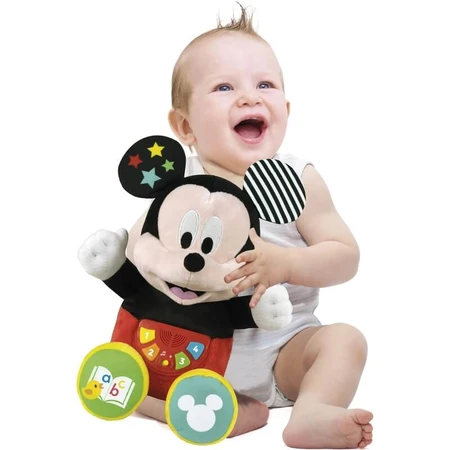 Clementoni Baby Mickey First Stories: peluches para el desarrollo temprano