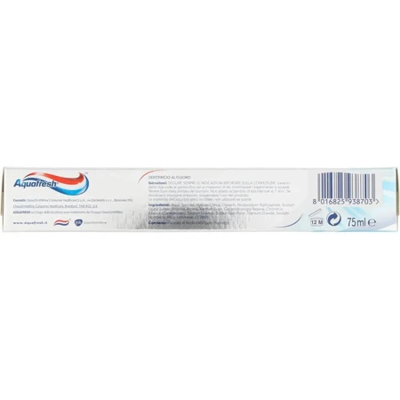 Aquafresh White & Brilliant tandpasta voor het bleken en polijsten van tanden, 75 ml