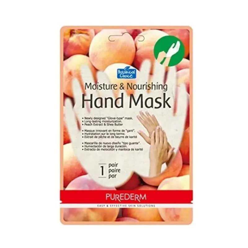 Purederm Moisture &amp; Nourishing - Peach Hand Mask