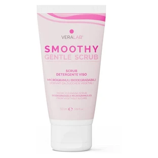 Veralab Smoothy Gentle Scrub - Exfoliante facial purificante y suavizante, 50 ml