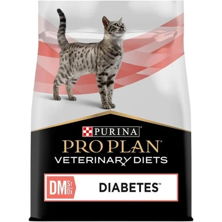 Purina Pro Plan Diet DM Diabetes - Complete dietetic food for adult cats with diabetes mellitus, 1.5 kg