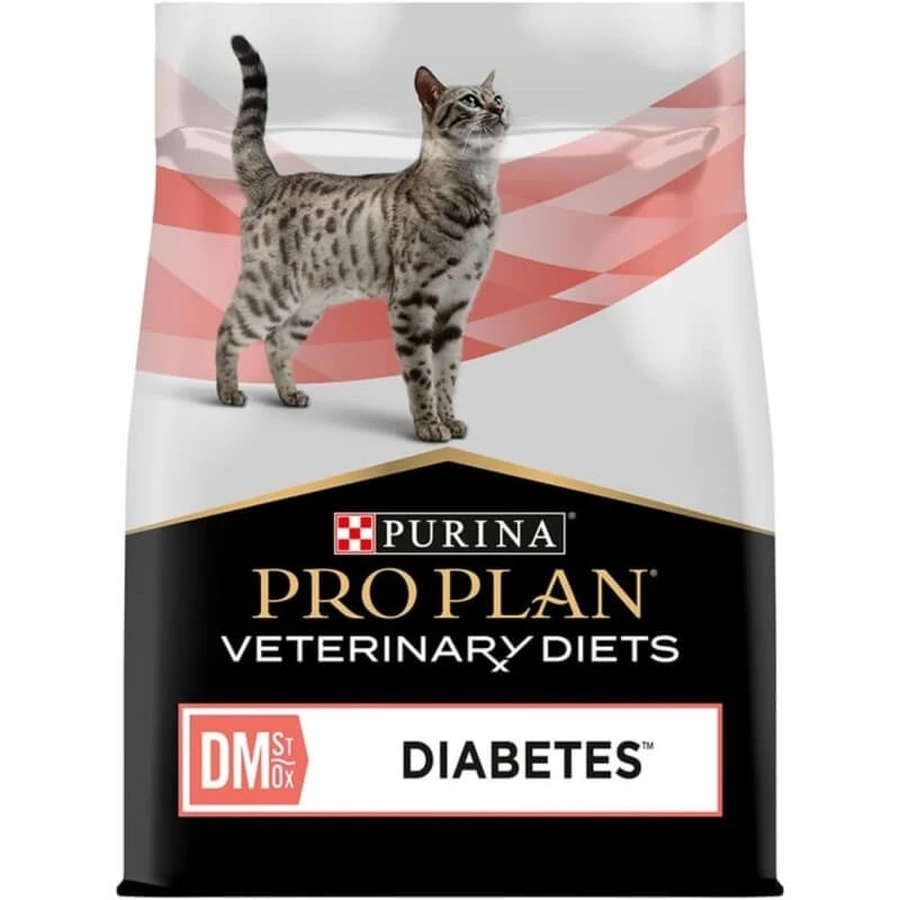 Purina Pro Plan Diet DM Diabetes - Complete dietetic food for adult cats with diabetes mellitus, 1.5 kg