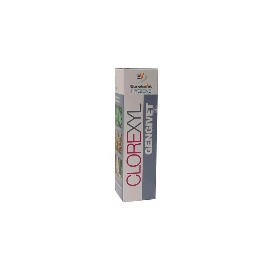 Eurekavet Clorexyl Gum Gel: Mundhygiene-Gel für Hunde und Katzen zur Vorbeugung von Zahnbelag und Zahnfleischentzündungen, 50 ml
