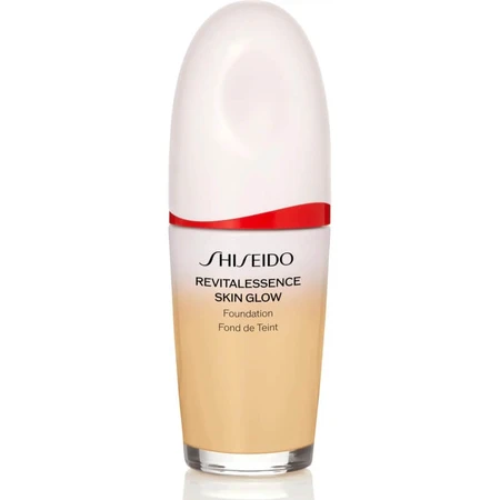 Shiseido Revitalessence Skin Glow LSF 30 – Aufhellende Foundation – Nr. 250 Sand
