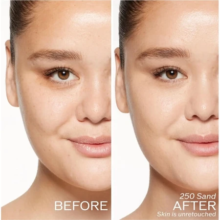 Shiseido Revitalessence Skin Glow LSF 30 – Aufhellende Foundation – Nr. 250 Sand