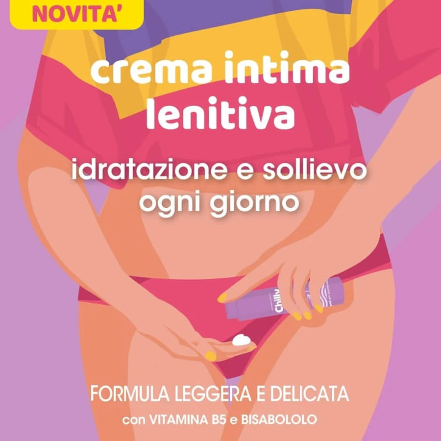 Verkoelende, verzachtende intieme crème, pH 5, met vitamine B5 en bisabolol, 50 ml