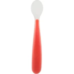 Chicco Soft Silicone Spoon, 6m+, Red