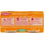 Ternera y jamón homogeneizados de Plasmón, 4 tarros de 80 g cada uno