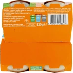 Ternera y jamón homogeneizados de Plasmón, 4 tarros de 80 g cada uno