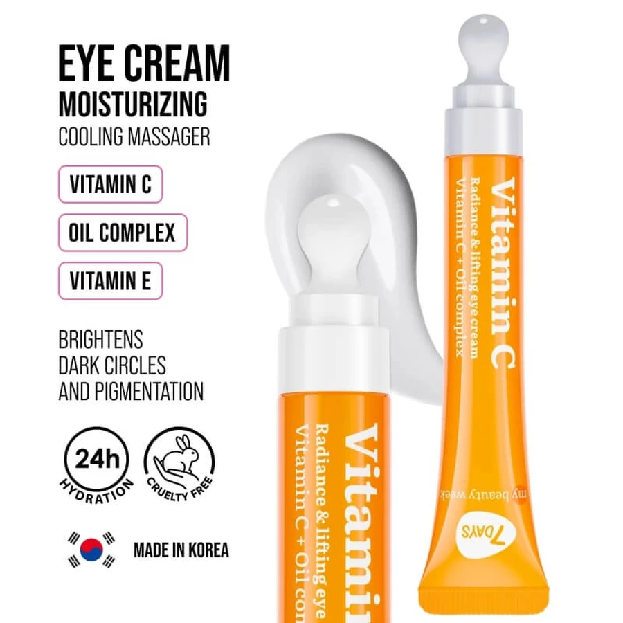 7days Vitamine C - Anti-rimpel en hydraterende oogcrème 18 ml