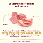 Almo Nature HFC Complete Veau et Jambon - Aliment complet pour chien, 150 g