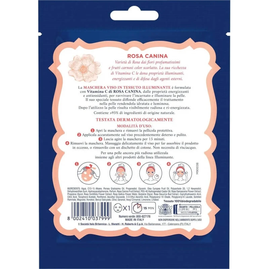 Verhelderend rozenwater - Verfrissend, vermoeidheid tegengaand gezichtsmasker